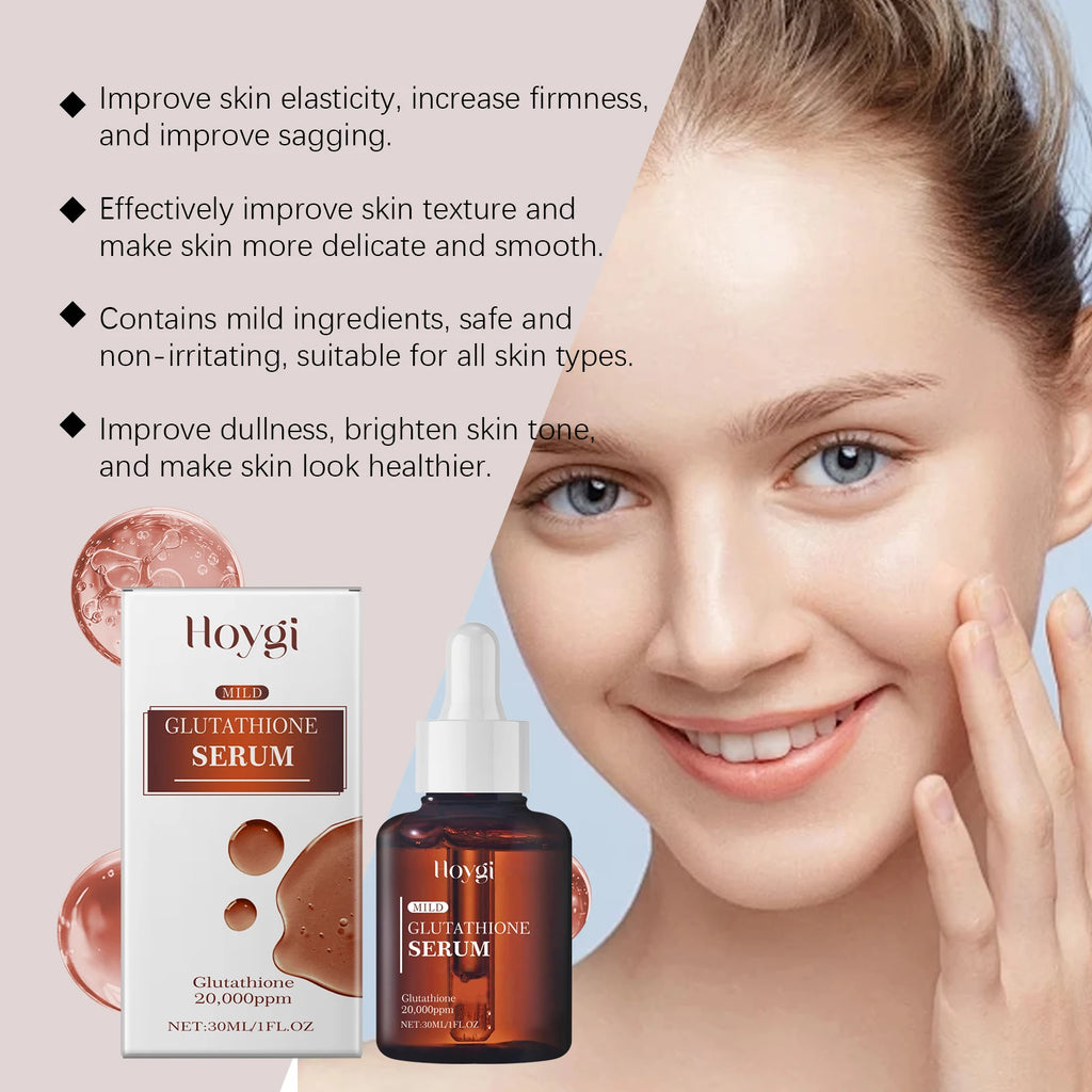 30Ml Glutathione Facial Serum Brightening Skin Rejuvenation Moisturize Nourish Improve Skin Elasticity Firming Face Serum