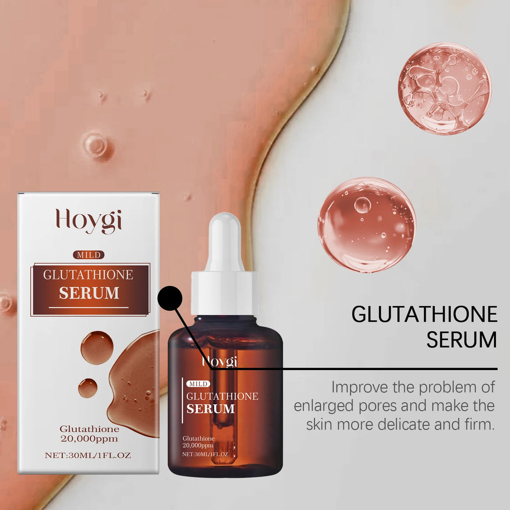 30Ml Glutathione Facial Serum Brightening Skin Rejuvenation Moisturize Nourish Improve Skin Elasticity Firming Face Serum