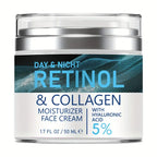 Face Skin Care Retinol Collagen Cream Anti-Aging Wrinkle Deep Hydration Moisturizing Skin Health Whitening Exfoliation