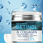 Face Skin Care Retinol Collagen Cream Anti-Aging Wrinkle Deep Hydration Moisturizing Skin Health Whitening Exfoliation