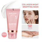 Korean Deep Collagen Mask Peel off Mask Face anti Wrinkle Lifting Skin Care Masks Bio Pack Night Wrapping Woman Overnight Skin