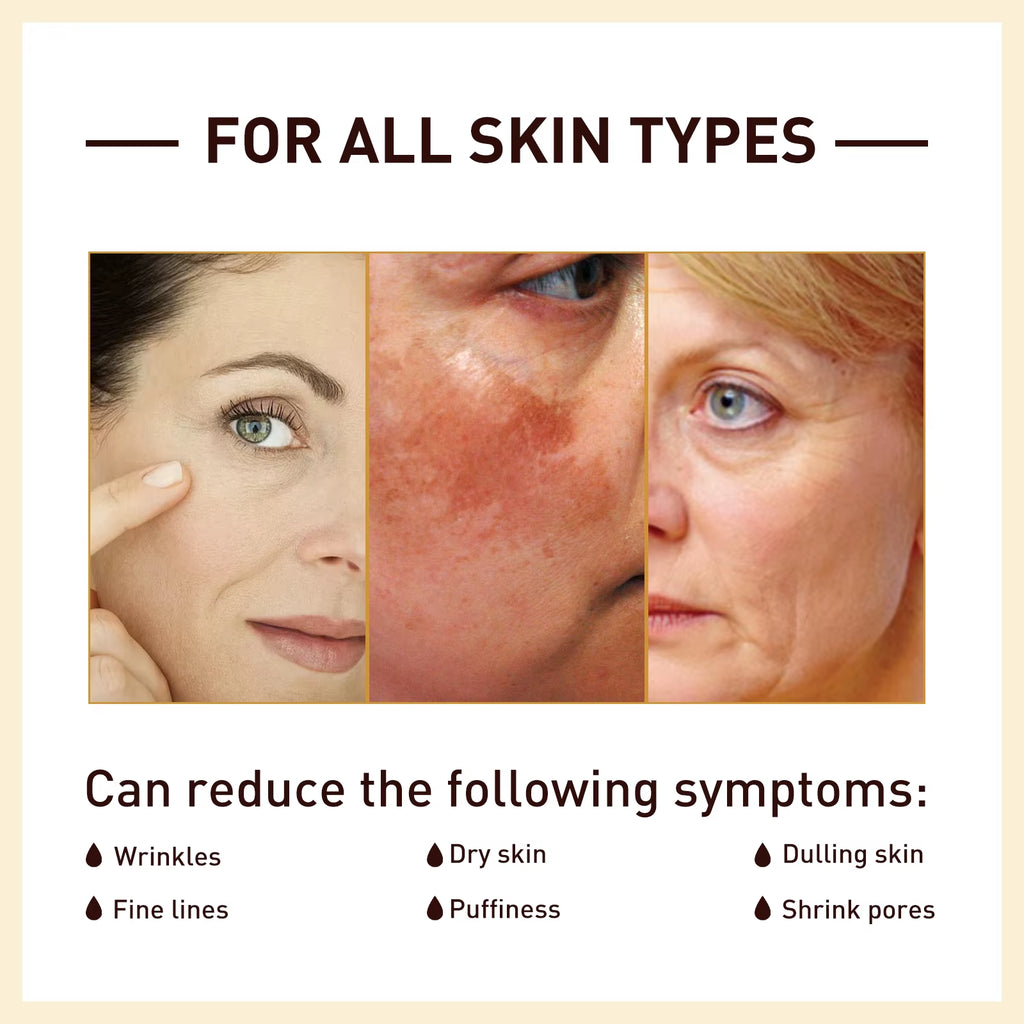 White Rice Face Serum Daily Moisturizing Soothing Redness Relief Discomfort Enhance Skin Elasticity Glowing Face Serum